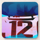 Rennnummer 12 untersetzer (Vorderseite)