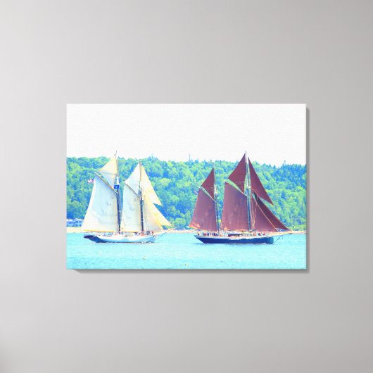 Rennpädagogen in Leinwand (Vorderseite)