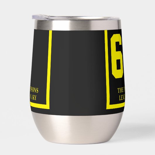 Rennpferd 6 Schwarzes Personalisiertes Derby (Rechts)