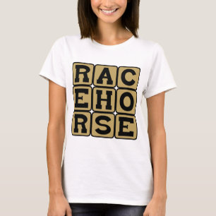 Rennpferd, Reitsportler T-Shirt
