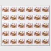 Rennpferd und Jockey Geschenkpapier (Flach)