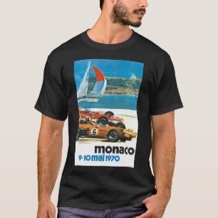 Rennposter des Grand Prix von Monaco 1970 T-Shirt