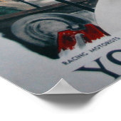Rennposter Poster (Ecke)