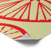 Rennposter Poster (Ecke)