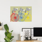 Rennposter Poster (Heimbüro)