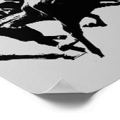 Rennposter Poster (Ecke)