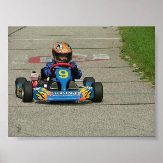 Rennposter Poster (Vorne)