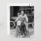 Rennrad der 1920er Jahre Postkarte (Vorne/Hinten)