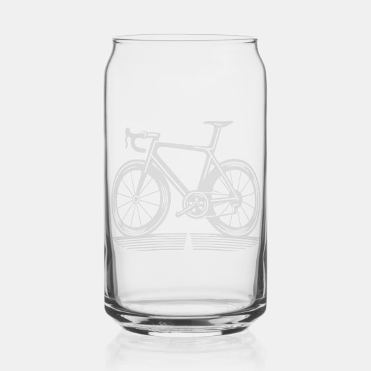 Rennrad Dosenglas (Rechts)