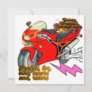 Rennrad Kunst Geschwindigkeit Feiertagskarte