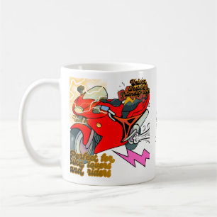 Rennrad Kunst Geschwindigkeit Kaffeetasse