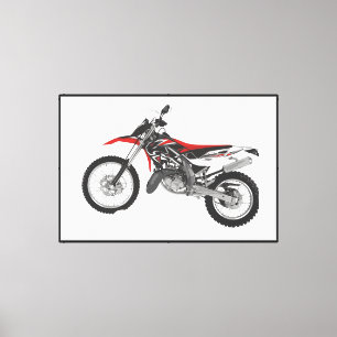 Rennrad Kunst Leinwanddruck