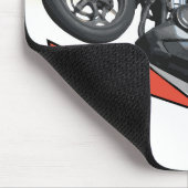 Rennrad Kunst Mousepad (Ecke)