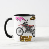 Rennrad Kunst Tasse (Links)