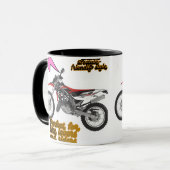 Rennrad Kunst Tasse (Vorderseite Links)