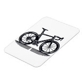 Rennrad Magnet (Linke Seite)