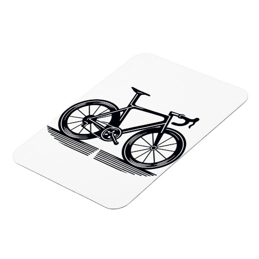 Rennrad Magnet (Linke Seite)