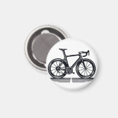 Rennrad Magnet (Vorderseite/Rückseite)