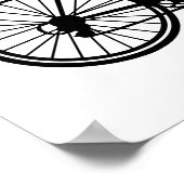 Rennrad Poster (Ecke)