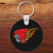 Rennrad Schlüsselanhänger (Vorderseite)