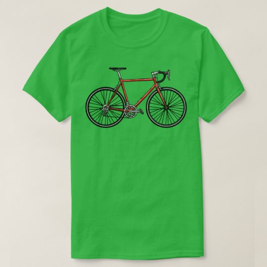Rennrad T-Shirt (Design vorne)