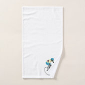 Rennradfahrer Badhandtuch Set (Handtuch)