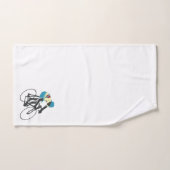 Rennradfahrer Badhandtuch Set (Handtuch)