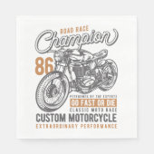 Rennsieger Serviette (Vorderseite)