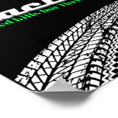 Rennsport-Ästhetik-Design-Plakat Poster (Ecke)