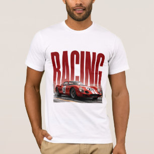 Rennsport-Luxus-Performance-Editorial-Grafik T-Shirt