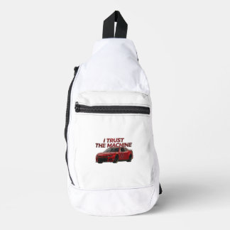 Rennsport-Schultertasche | Ich vertraue der Maschi Crossbody Bag