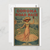 Rennstrecke Corona - 1913 Postkarte (Vorne/Hinten)