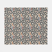 Rennstrecke Fleecedecke (Vorderseite (Horizontal))