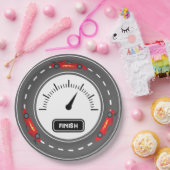 Rennstrecke Geburtstag Pappteller (Party)