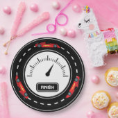 Rennstrecke Geburtstag Pappteller (Party)