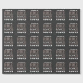 Rennstrecke Motorsport-LKW-Rennrad Geschenkpapier (Flach)