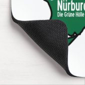 Rennstrecke Nurburgring Nordschleife, Deutschland Mousepad (Ecke)