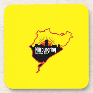 Rennstrecke Nurburgring Nordschleife, Deutschland Untersetzer