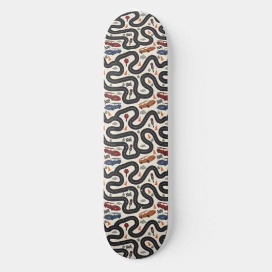 Rennstrecke Skateboard (Vorderseite)