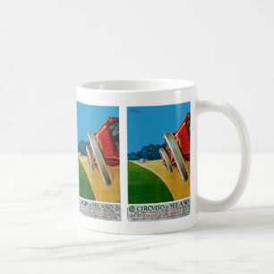 Rennstrecke von Mailand Kaffeetasse