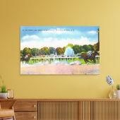 Rennstrecke von Saratoga Leinwanddruck (Insitu (Wohnzimmer))