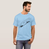 Rennstreifen T-Shirt (Vorne ganz)