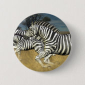 Rennstreifen - Zebra Button (Vorderseite)