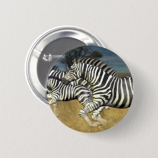 Rennstreifen - Zebra Button (Vorne & Hinten)
