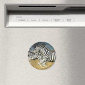 Rennstreifen - Zebra Magnet (In Situ (Geschirrspüler))