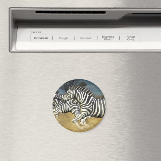 Rennstreifen - Zebra Magnet (In Situ (Geschirrspüler))