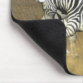 Rennstreifen - Zebra-Maus-Pad Mousepad (Ecke)