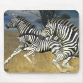 Rennstreifen - Zebra-Maus-Pad Mousepad (Vorne)