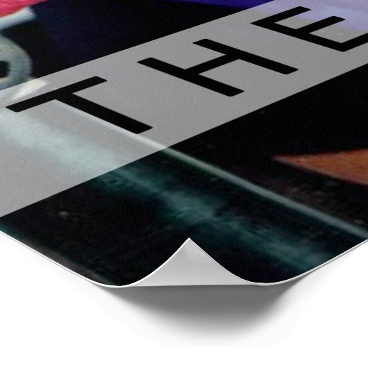 Renntag Abend Poster (Ecke)