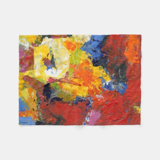 Renntag Fleecedecke (Vorderseite (Horizontal))